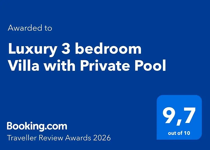 Luxury 3 Bedroom Villa With Private Pool